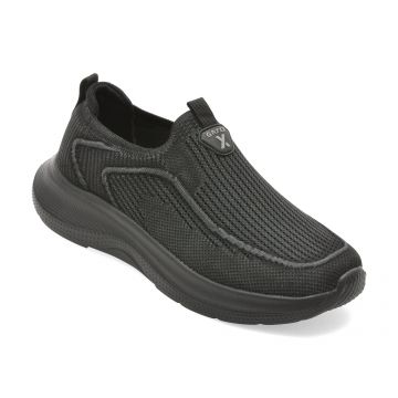 Pantofi sport GRYXX negri, A819, din material textil