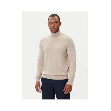 Pulover barbati -  bej - din material de calitate