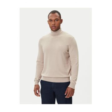 Pulover barbati -  bej - din material de calitate