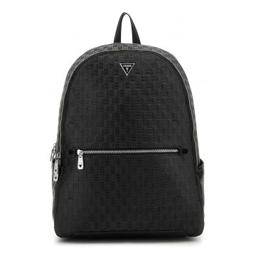 Rucsac din piele ecologica cu aspect texturat Torino - Negru