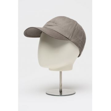 Sapca baseball cu logo brodat - Gri/Gri inchis