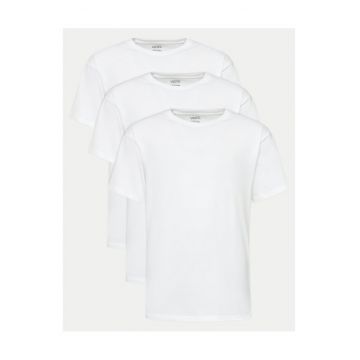 Set tricouri barbatesti  alb - 2 bucati - Alb