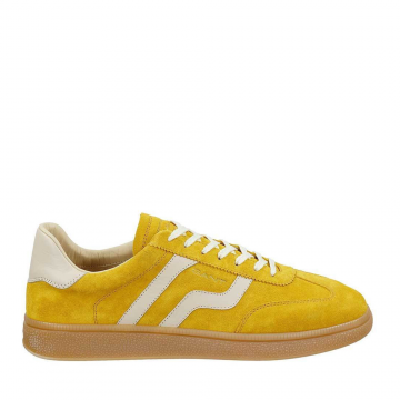 Sneakers bărbați Gant linia Cuzmo galbeni din piele întoarsă  1741BP633206VG