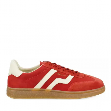 Sneakers bărbați Gant linia Cuzmo roșii din piele întoarsă  1741BP633206VR