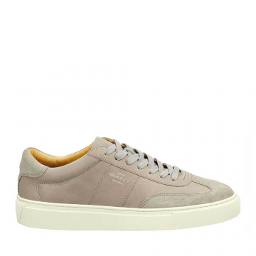 Sneakers bărbați Gant Mc Julien gri din piele 1741BP633231GR