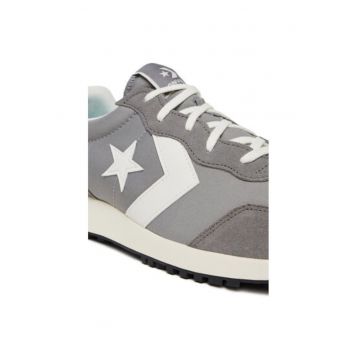 Tenisi barbati - A13470C -  Piele naturala - Gri