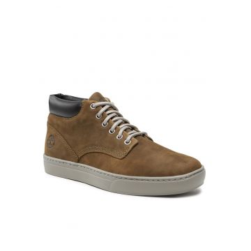 Tenisi barbati  model Adventure 2.0 - piele naturala - culoare olive