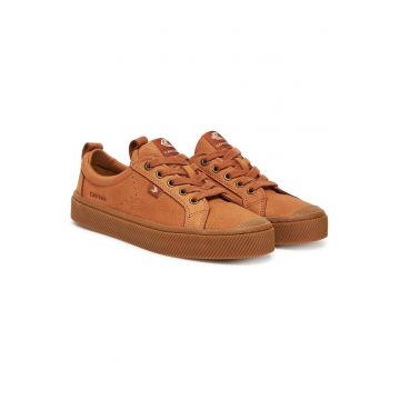 Tenisi unisex  Gum Sienna Brown - piele naturala - maro