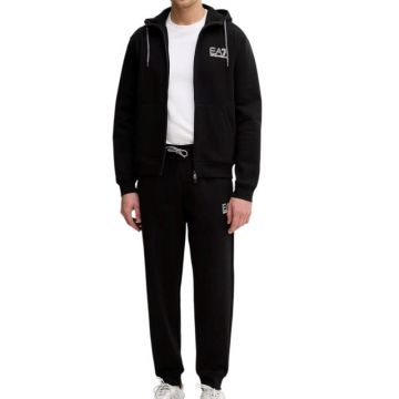 Trening EA7 TRAIN VISIBILITY M T-SUIT HOODIE FZ CH BR