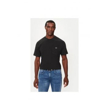Tricou barbati -  304585968 - Bumbac - Negru - Negru