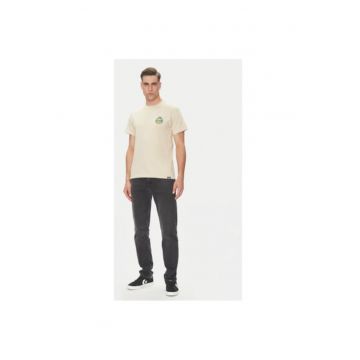 Tricou barbati  4130003782 - Bumbac - Bej - Bej