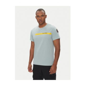 Tricou barbati  albastru - bumbac