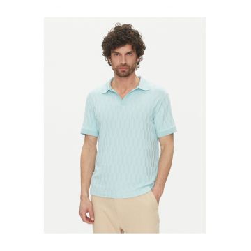 Tricou barbati  albastru - bumbac