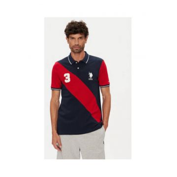 Tricou barbati -  bleumarin - 100% bumbac -