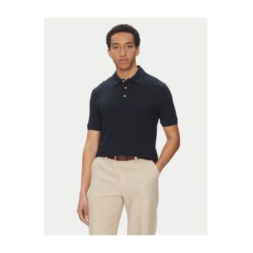 Tricou barbati  bleumarin - bumbac - stil polo