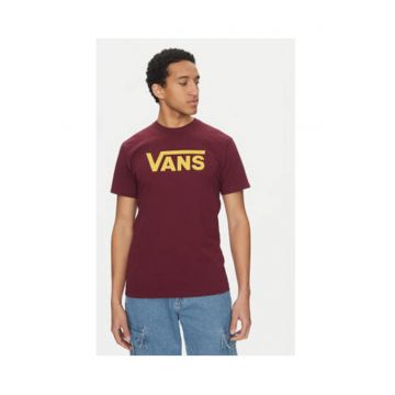 Tricou barbati -  bordeaux - 100% bumbac -