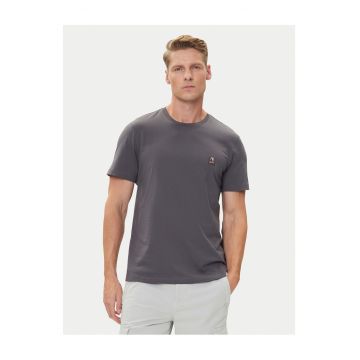 Tricou barbati  gri - bumbac