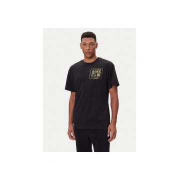 Tricou barbati  negru - bumbac