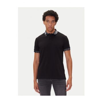 Tricou barbati  polo - negru - bumbac