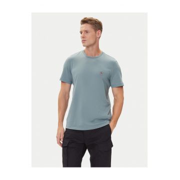 Tricou barbati  verde - bumbac