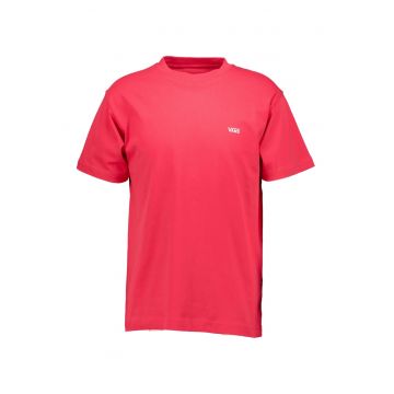 Tricou cu decolteu la baza gatului - Roz aprins