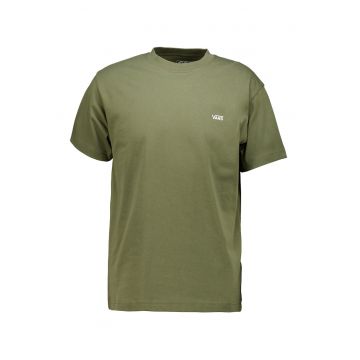 Tricou cu decolteu la baza gatului - Verde masliniu