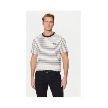 Tricou de bumbac cu model in dungi