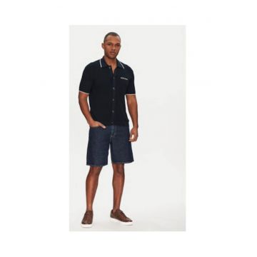 Tricou polo cu inchidere cu nasturi