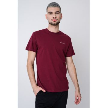 Tricou slim fit cu logo