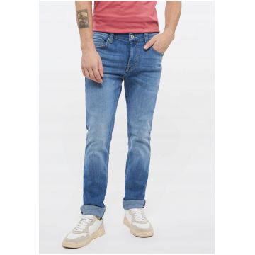 Blugi Albastri Slim Fit - Albastru