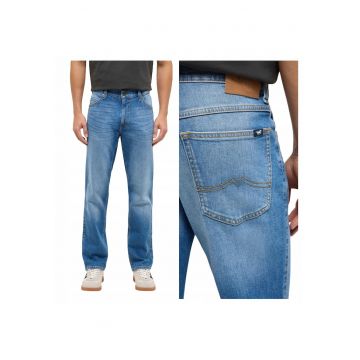 Blugi Albastri  Straight Fit - Albastru