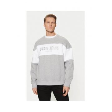 Bluza de trening din amestec de bumbac cu logo