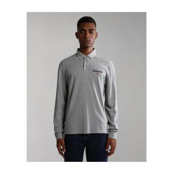 Bluza polo din bumbac cu logo Ayas -