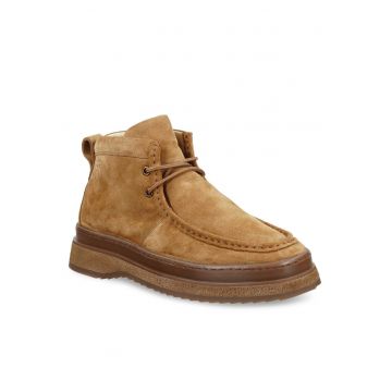 Cizme barbat  G146 - piele naturala - bej - Maro