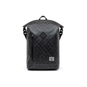 Ghiozdan unisex  11194 - Piele ecologica - One-Size - Gri