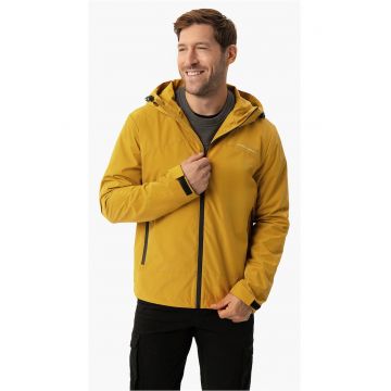 Jacheta de ploaie de tranzitie - gluga - fermoar - mansete ajustabile -  J-Tour - galben - Galben