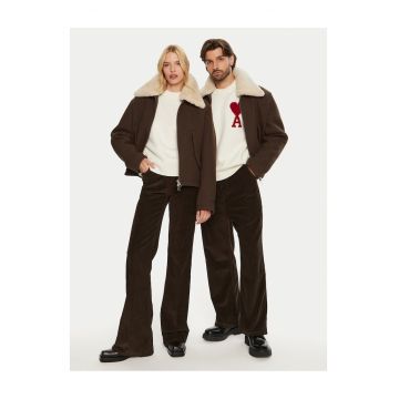 Jacheta de tranzitie unisex  maro - fabricata din materiale de calitate -