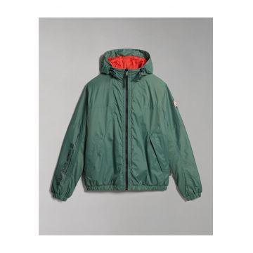 Jacheta reversibila cu gluga -