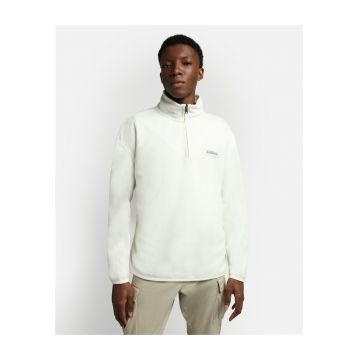 Morgex bluzon fleece cu detaliu logo -