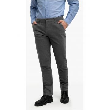 Pantaloni chino Regular Fit  R-Patt - negru - Negru/Gri grafit