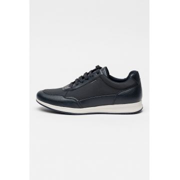 Pantofi sport uni cu varf rotund - Bleumarin
