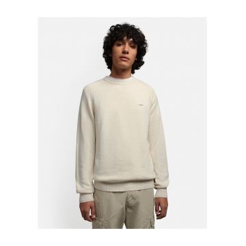 Pulover din amestec de in cu maneci raglan Arvier -