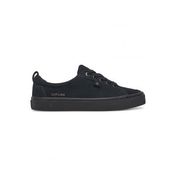 Tenisi unisex  piele naturala - negru