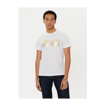 Tricou  alb - bumbac