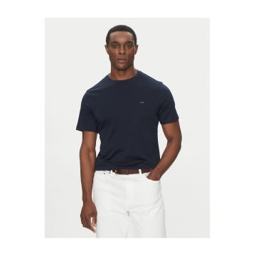 Tricou barbat -  bleumarin - bumbac -