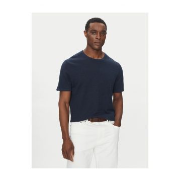 Tricou barbat -  bleumarin - din bumbac