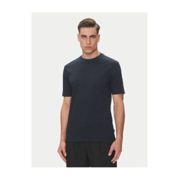 Tricou barbat  bumbac - bleumarin