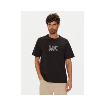 Tricou barbat -  negru - din bumbac