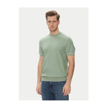Tricou barbat -  verde - bumbac