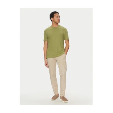 Tricou barbat  verde - bumbac -